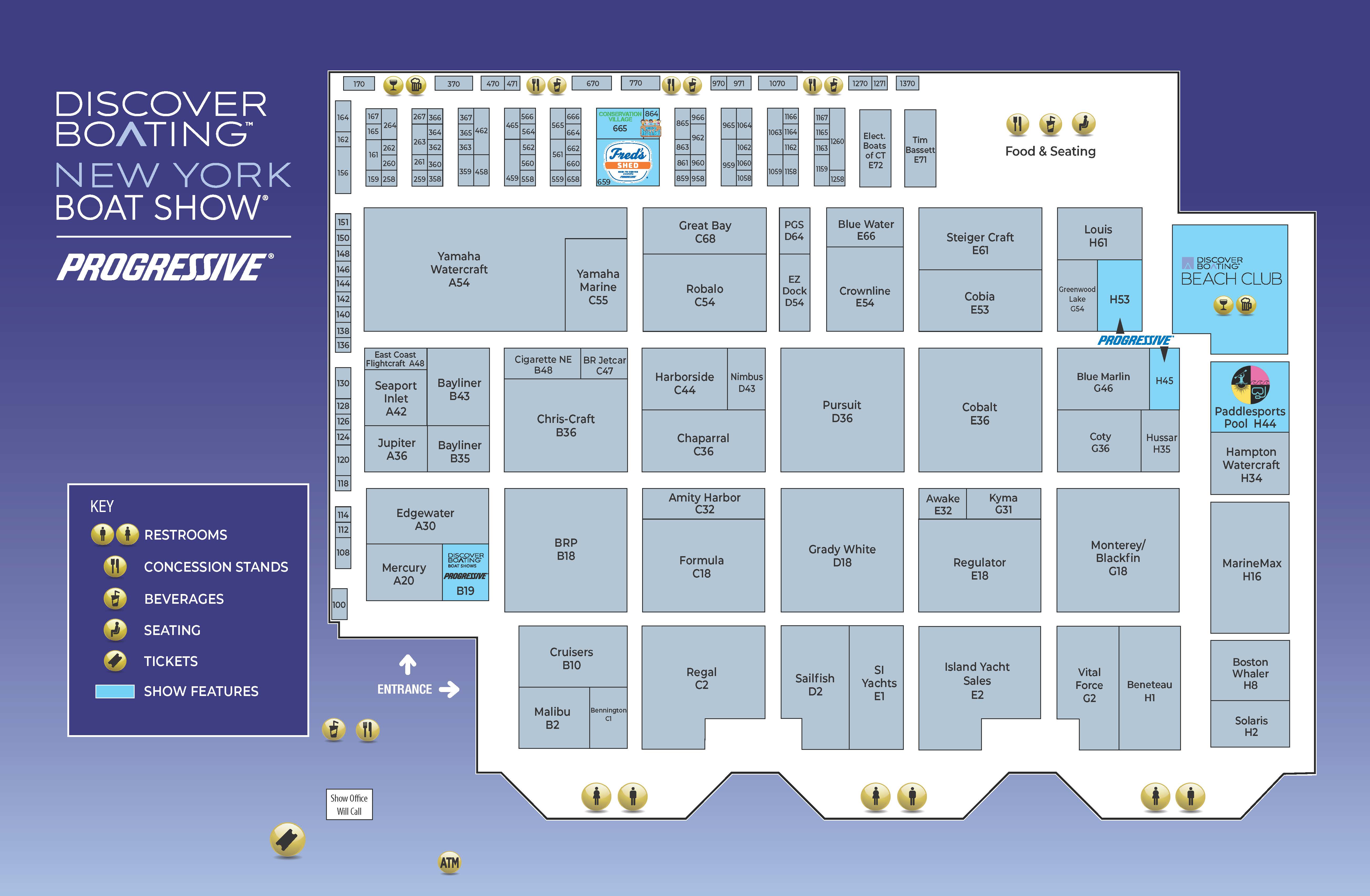 new york show map